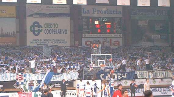 Cantù, in vendita i biglietti per il derby contro la Cimberio Varese