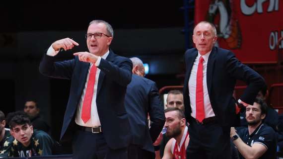 Olimpia Milano senza Mirotic e Baron, Fioretti "Concentrazione e durezza mentale"