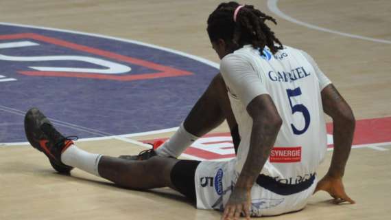 Fortitudo Bologna, tegola Kenny Gabriel: lesione al menisco, dovrà operarsi