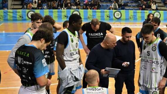 Serie B - Blacks Faenza: big match al PalaCattani con San Vendemiano