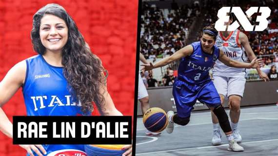 FIBA: un riconoscimento FIBA per Rae Lin D'Alie nel 3x3 Women
