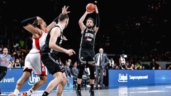 La Virtus Bologna batte l'Olimpia, 19 di Belinelli (i tabellini completi)