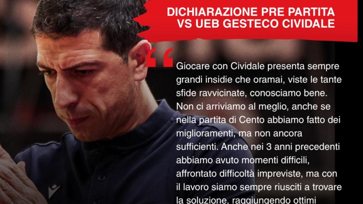 A2 - Forlì, Martino: «Giocare con Cividale presenta sempre grandi insidie»