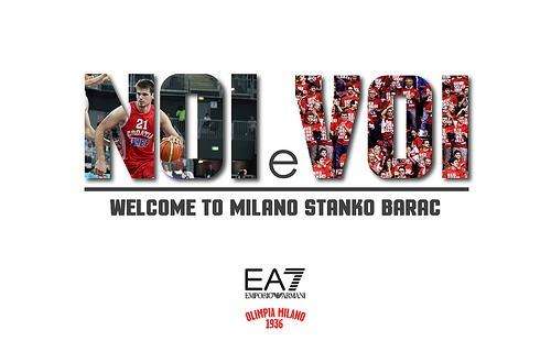 UFFICIALE - Olimpia Milano annuncia Barac