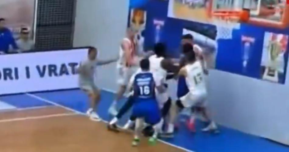 Choc Nikola Kalinic: volano pugni nella finale del campionato serbo