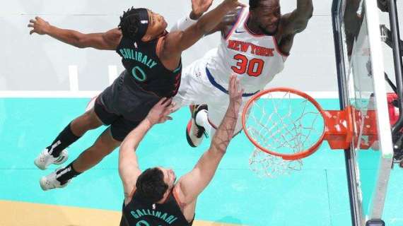NBA - Knicks, Jalen Brunson comanda a Washington con poco Gallinari