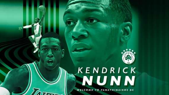 UFFICIALE EL - Kendrick Nunn è del Panathinaikos, accordo annuale: le cifre