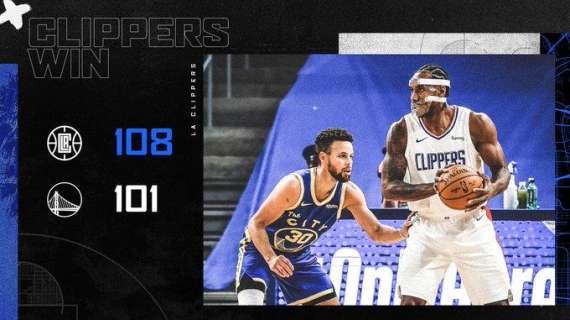 NBA - I Clippers alla vittoria sui Warriors in San Francisco