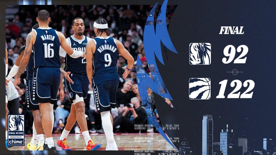 Toronto travolge Dallas: Barrett firma 31 punti e supera quota 8.000 