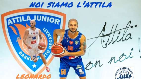 Serie B - Leonardo Ciribeni confermato all'Attila Junior Porto Recanati