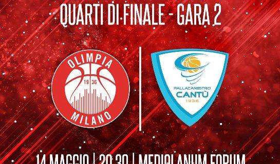 Lega A - Playoff, Olimpia Milano & Pallacanestro Cantù atto II