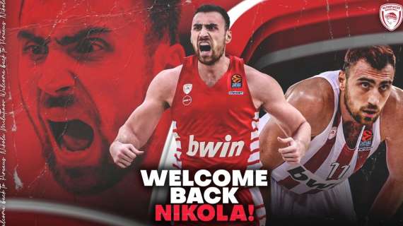 UFFICIALE EL - Nikola Milutinov è un nuovo giocatore del Olympiacos