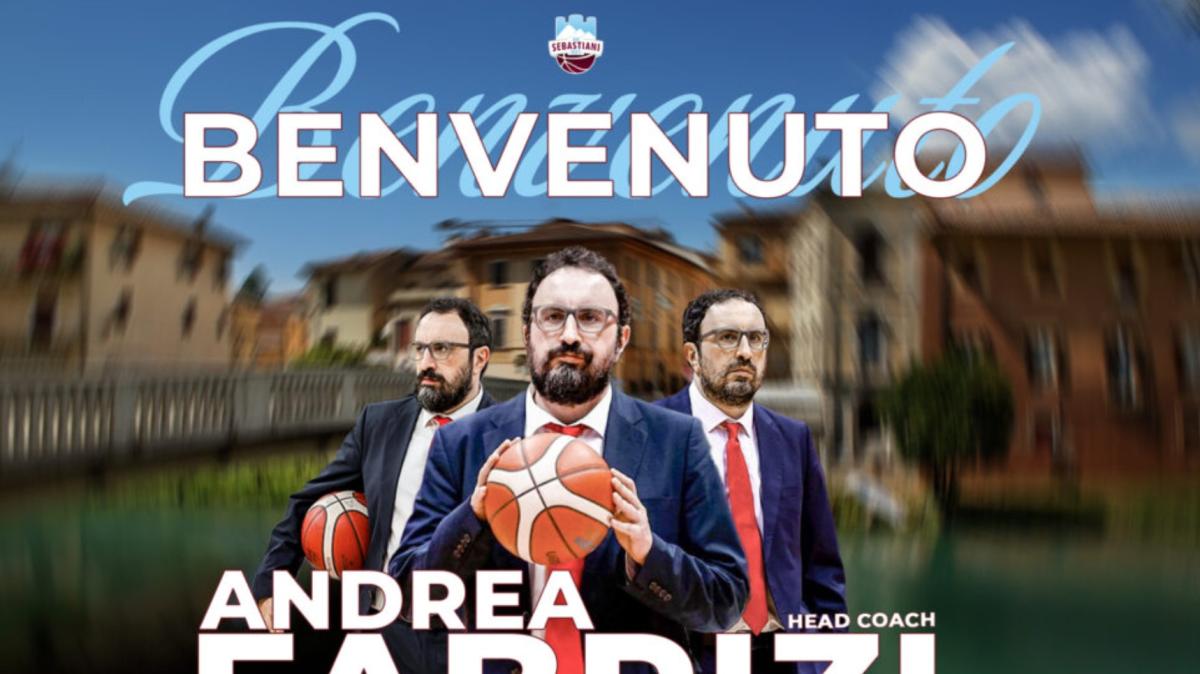 Andrea Fabrizi è il nuovo Head Coach della Sebastiani Rieti