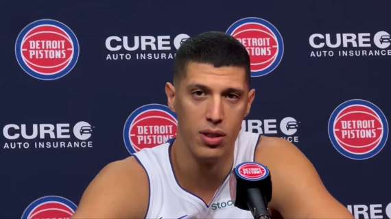 NBA, Simone Fontecchio: "I'm 100% now. Grateful to the Pistons"