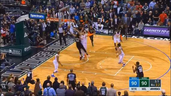 NBA - Bucks, Antetokounmpo la risolve contro i Knicks, al rientro di Jabari Parker