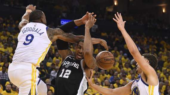 NBA - Gli Spurs fanno tremare Golden State, che stacca il biglietto per il secondo turno