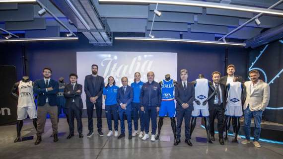 Italbasket, presentate le nuove divise Macron 2025. Rinnovo triennale con ITA Airways. IBSA ancora back sponsor
