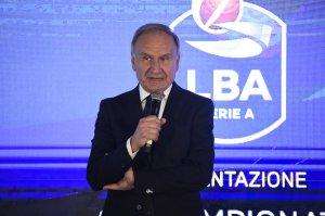 LBA - I 50 anni della Lega di Serie A: gli auguri del presidente Petrucci