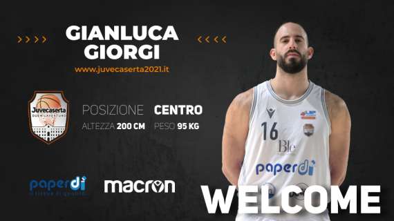 Serie B - Paperdi Juvecaserta, preso Gianluca Giorgi da Ruvo di Puglia