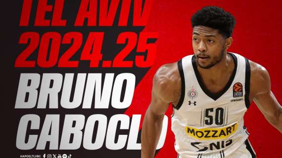 UFFICIALE EC - Hapoel Tel Aviv, ecco Caboclo: una squadra da EuroLega!