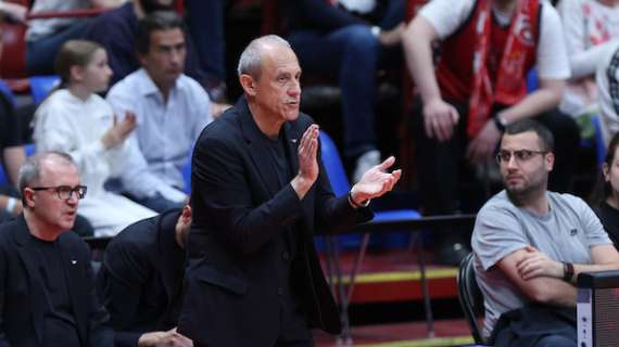 Olimpia, Messina: «Un ultimo quarto di cuore. Aver battuto questa Trento grande soddisfazione per la squadra»