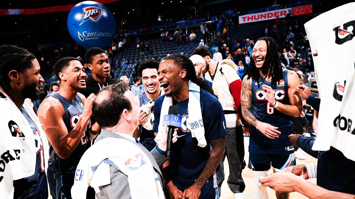  Oklahoma City travolge Chicago con la spinta di Shai e il break 22-0 