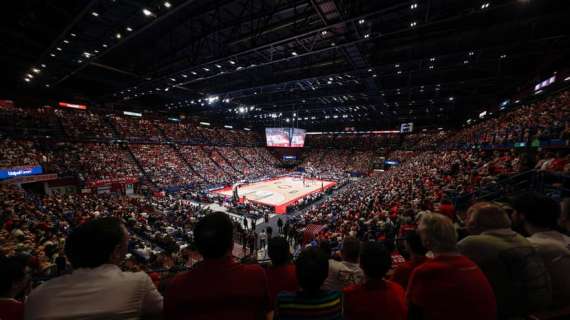 LBA Playoff Unipol 2025: i dati di affluenza. Quasi 150.000 spettatori complessivi con una percentuale di riempimento dell'86,3%