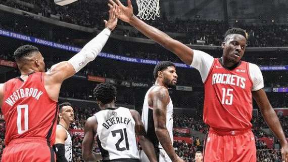 NBA - Russell Westbrook decisivo in Clippers-Rockets