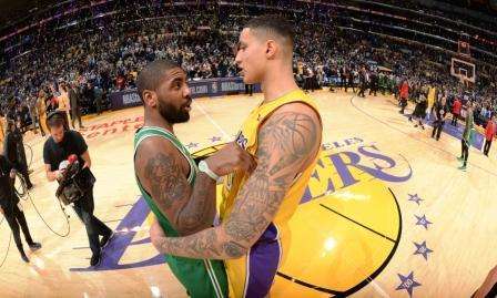 NBA - Kyle Kuzma non sente pressione particolare per l'arrivo ai Lakers di LeBron James