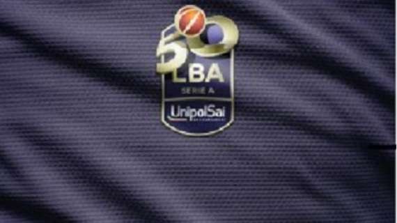 LBA - La classifica di serie A dopo il recupero Brindisi-Sassari