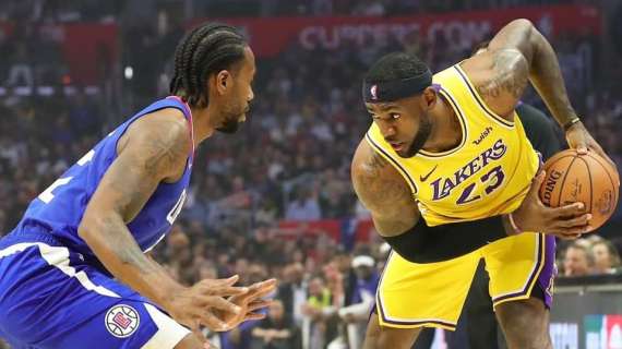 NBA - Leonard e Williams guidano i Clippers al successo sui Lakers 