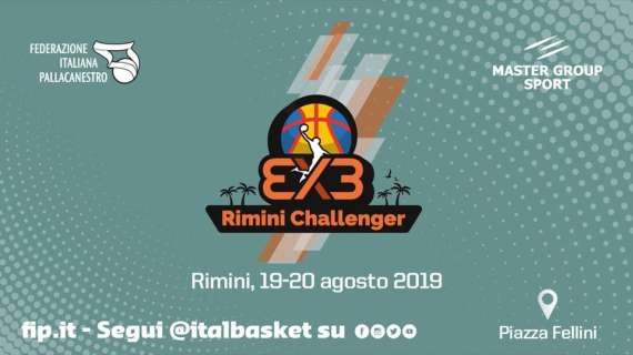 Il grande basket internazionale 3x3 in Italia: FIP 3x3 Rimini Challenger