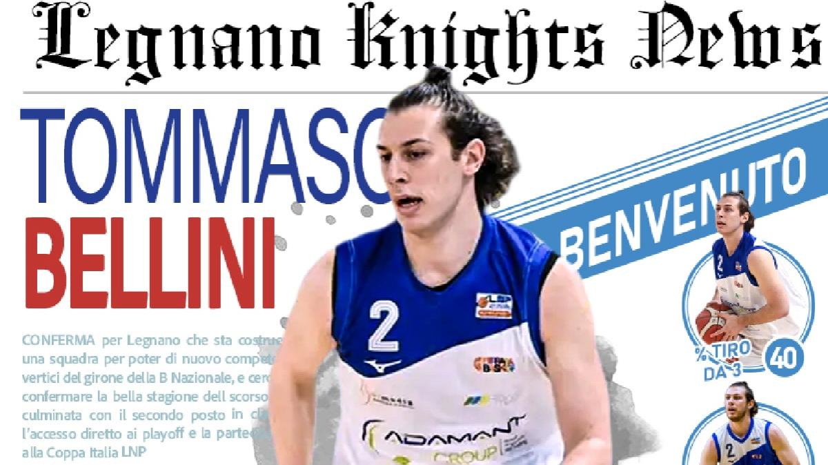 Serie B - Legnano Knights, in arrivo Tommaso Bellini da Ferrara
