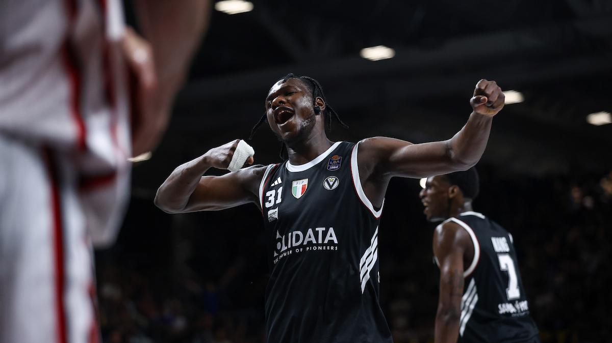 Aliou Diarra è l'MVP Unipol della 28ª giornata della Serie A Unipol 2025/26