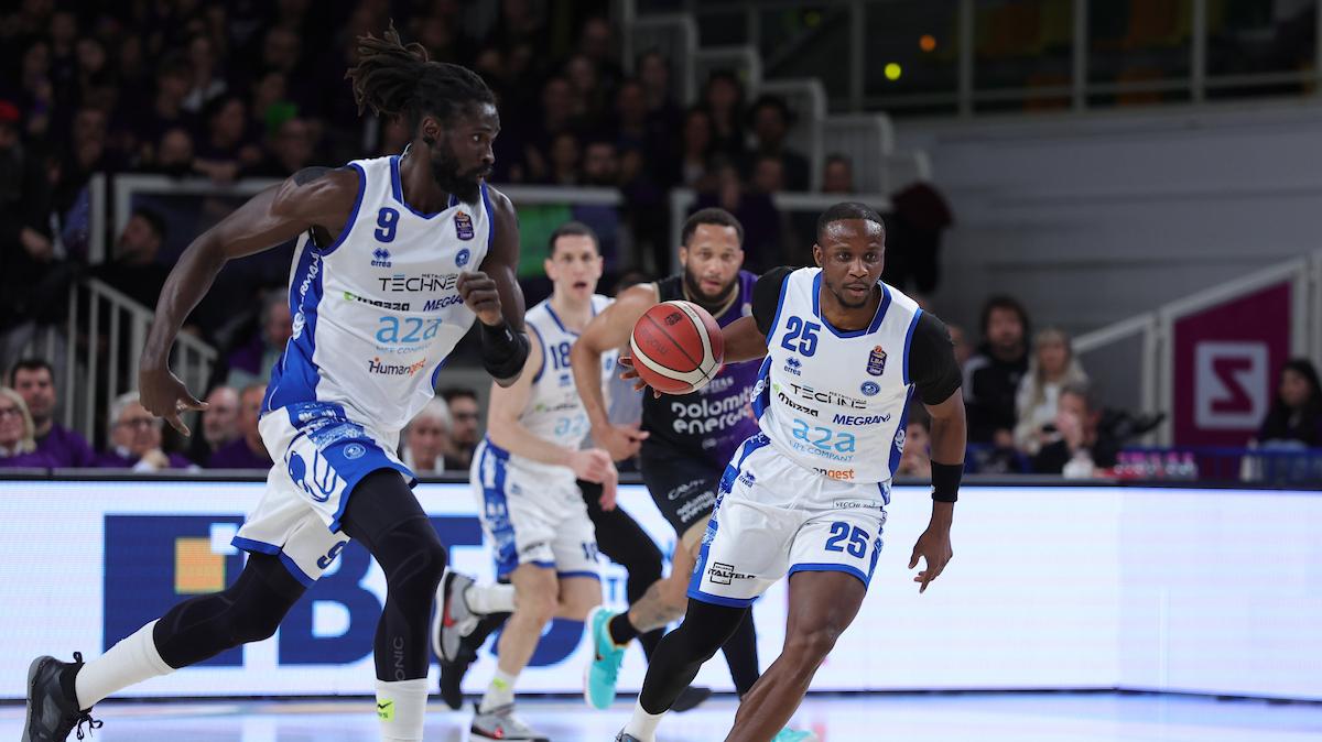 In casa Aquila Trento la Germani Brescia viaggia con piglio sicuro: gli highligts