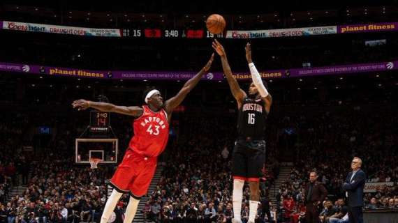 NBA - Contro Houston, Toronto paga la scelta di marcare forte Harden