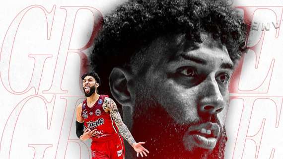MERCATO LBA - Trieste, il saluto a Valentine: «Resterà per sempre nel cuore dei tifosi»