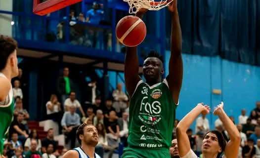UFFICIALE A2 - Valtur Brindisi aggrega il centro Zouby Ouattara