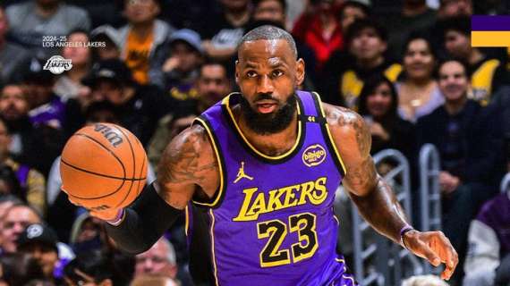 NBA - Lakers, LeBron James pareggia un record di Karl Malone