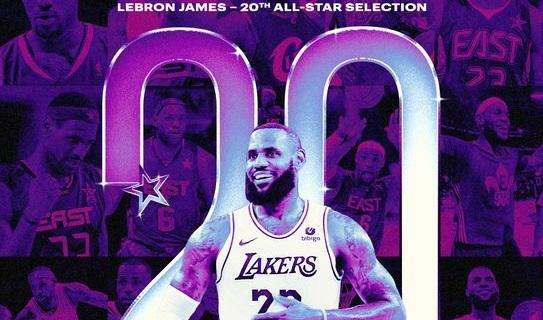 NBA All-Star Game 2024 | LeBron James, capitano e unico detentore del record