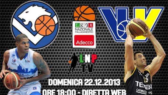 Domenica su LNP TV, dalle 17.50, Centrale del Latte Brescia-Tezenis Verona