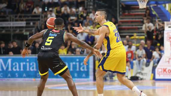 LIVE LBA - La Vanoli Cremona batte la Givova Scafati solo all'Overtime 