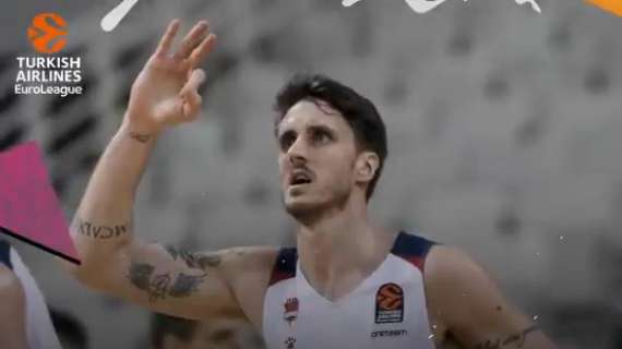 EuroLeague - Achille Polonara è il miglior giocatore della settimana