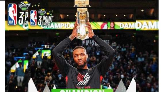 NBA - Three Point Contest: è la volta buona per Damian Lillard