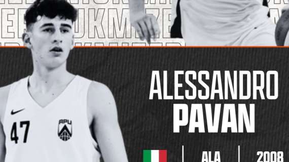 Udine, il classe 2008 Pavan in prima squadra: «Appena me lo hanno detto, ho provato una gioia incredibile»