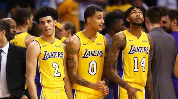 NBA - I Lakers estendono i loro giovani fino al 2020