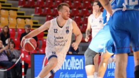 A2 Playout - Ty Sabin scrive 38, la Luiss Roma stende Agrigento 