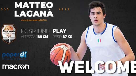 Serie B - La Paperdi Juvecaserta ingaggia il playmaker Matteo Laganà