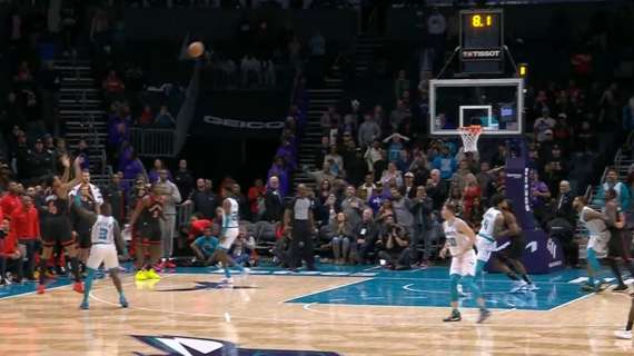 NBA - La tripla doppia di Barnes non basta a Toronto: vince Charlotte nel finale