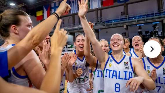 Italbasket U18 tra le prime otto agli Europei! Battuta la Cechia
